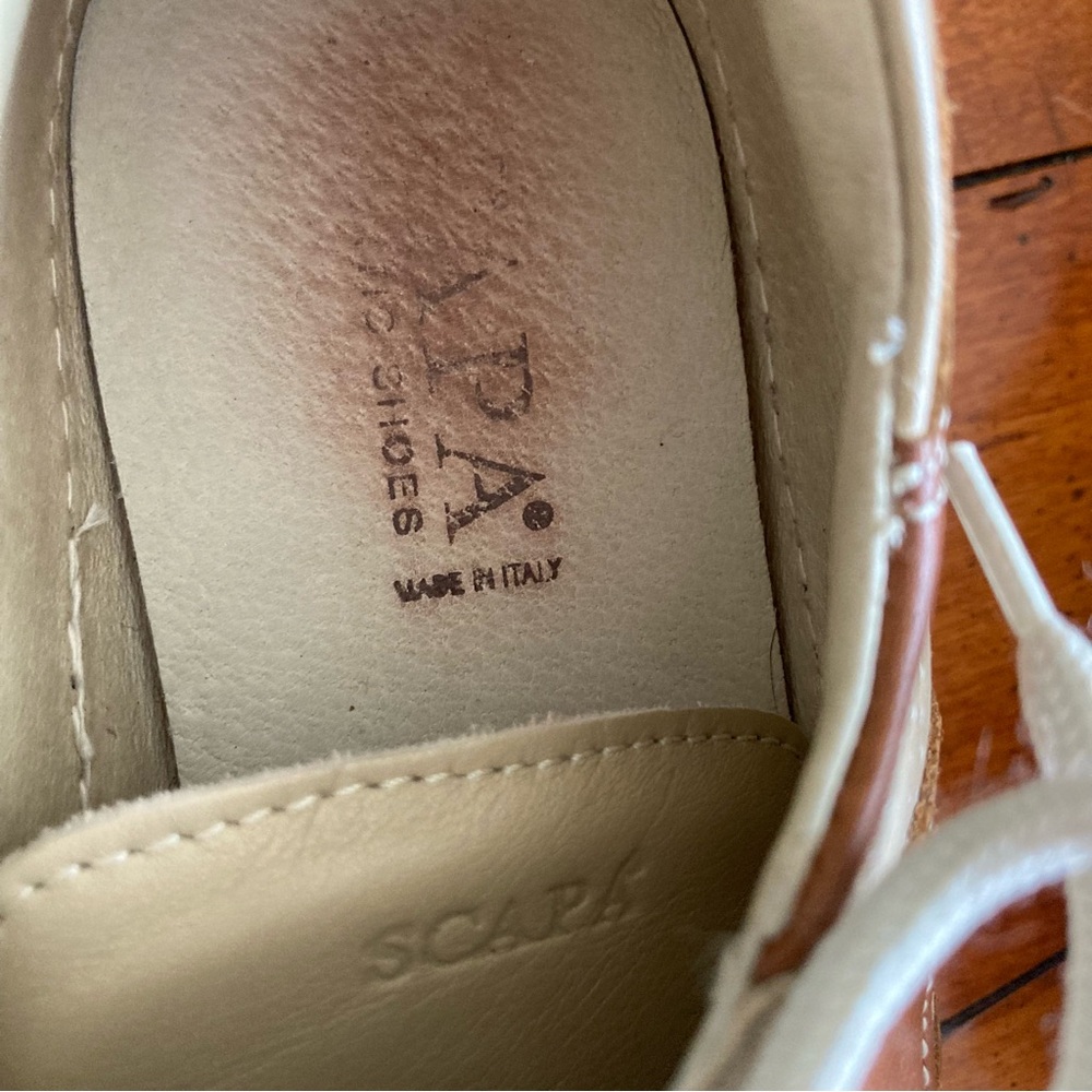Scarpa Casual Leather Sneakers size 8 - Picture 7 of 10